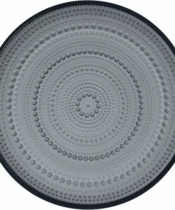 Iittala Kastehelmi 24,8cm Tallerken Mørkegrå