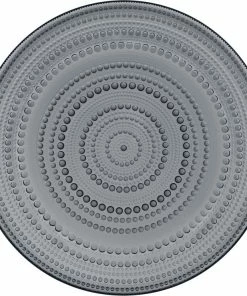 Iittala Kastehelmi 31,5cm Tallerken Mørkegrå