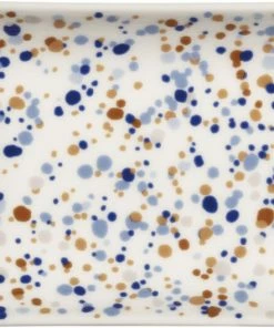 Iittala OTC A6 Tallerken 10x15 Cm Helle Blå-brun