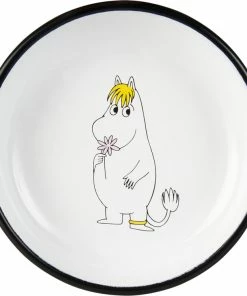 Muurla - Mumitroldene Emaljetallerken 18 Cm - Snorkfrøkenen