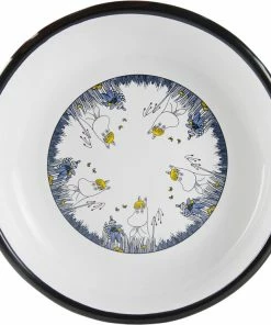 Muurla - Mumitroldene Emaljetallerken 18cm - Snorkfrøken