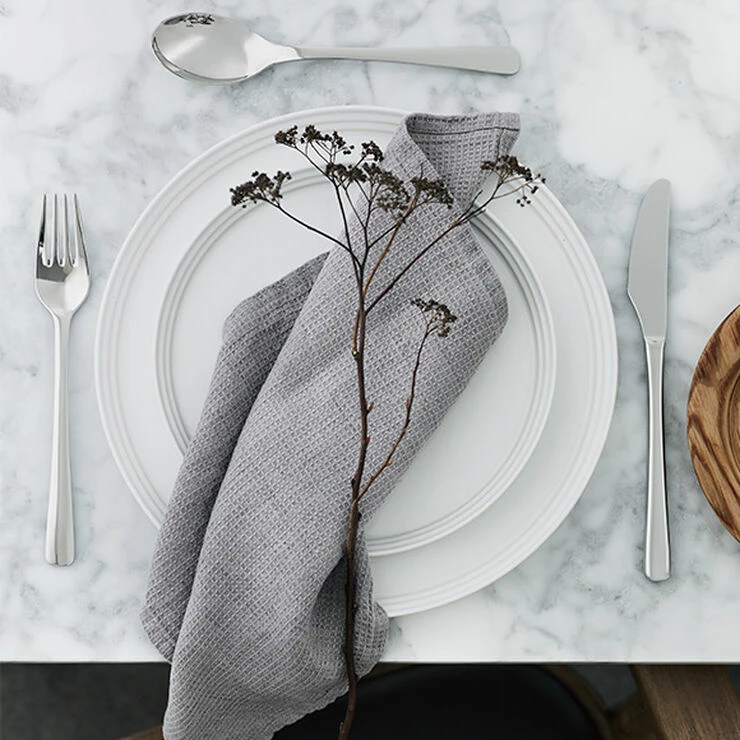 Gense Steel Line Bestiksæt 16 Dele Blank - Billede 2