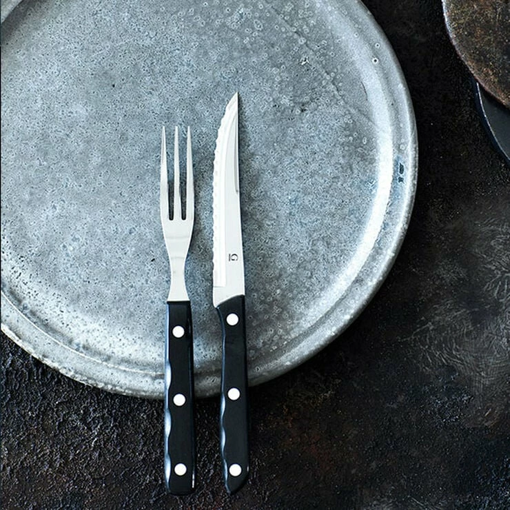 Gense Old Farmer Black Grillbestik 4 Dele - Billede 3